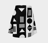 Shapely Flare Skirt - Objet D'Art