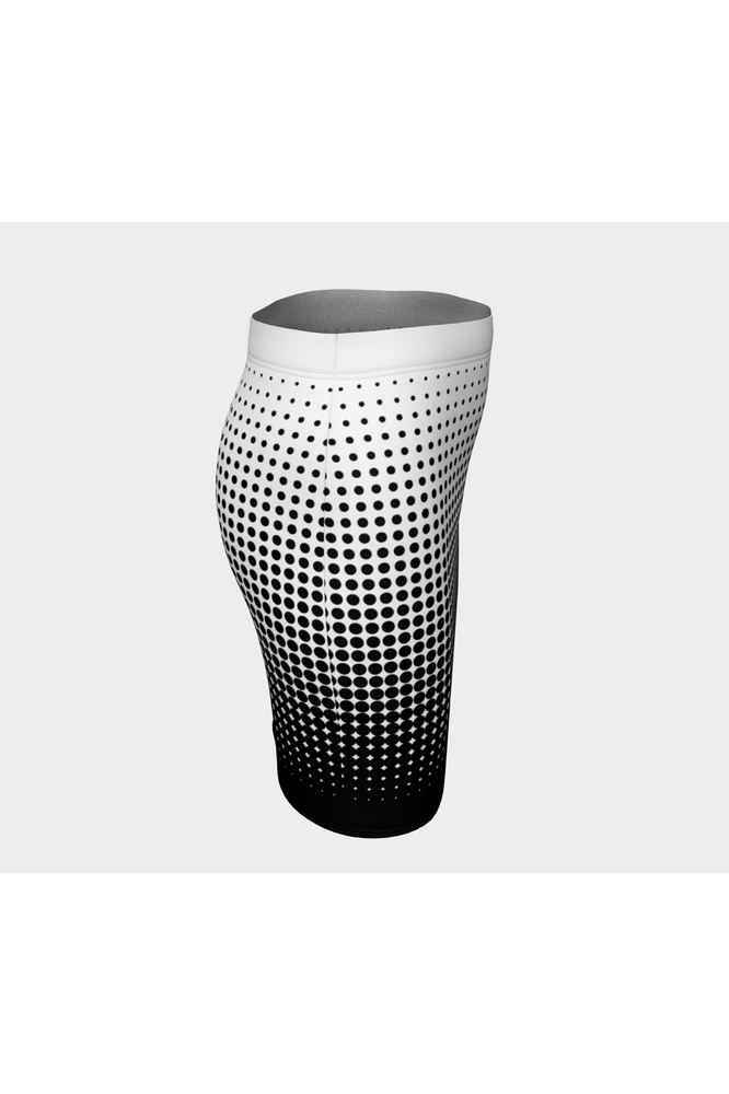 Halftone Fitted Skirt - Objet D'Art