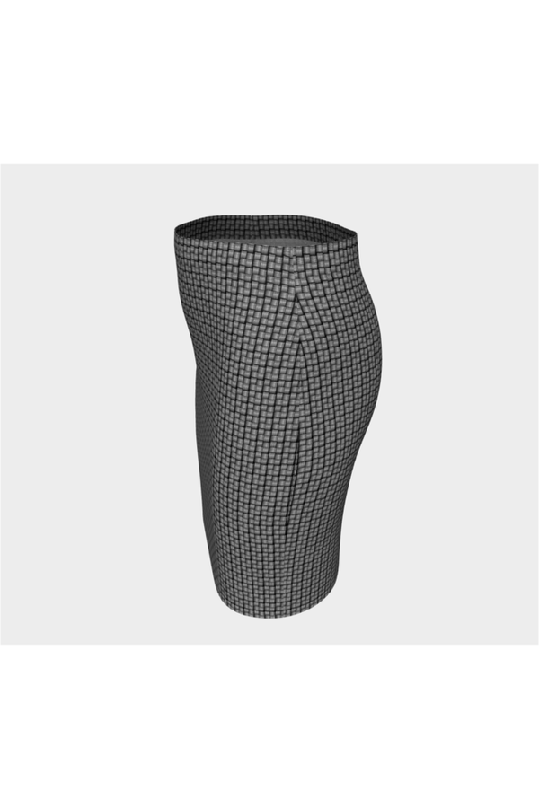Brushes Fitted Skirt - Objet D'Art Online Retail Store