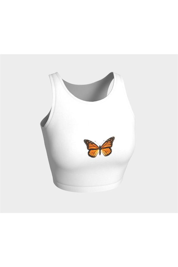 Monarch Butterfly Athletic Top - Objet D'Art