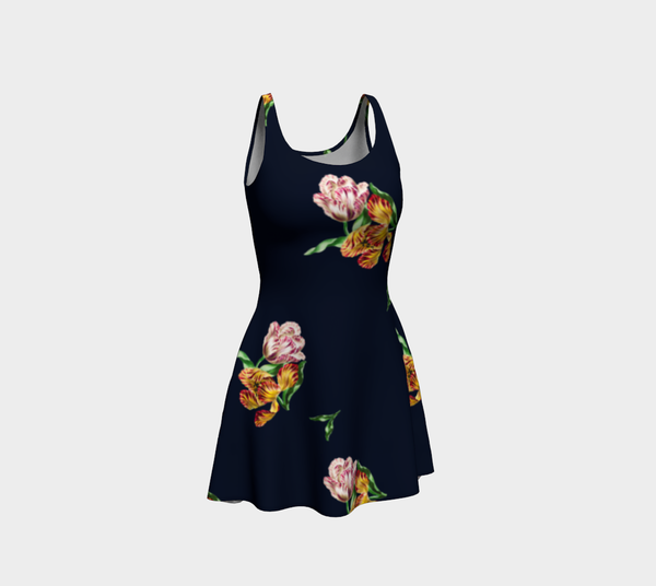 Floral Flare Dress - Objet D'Art