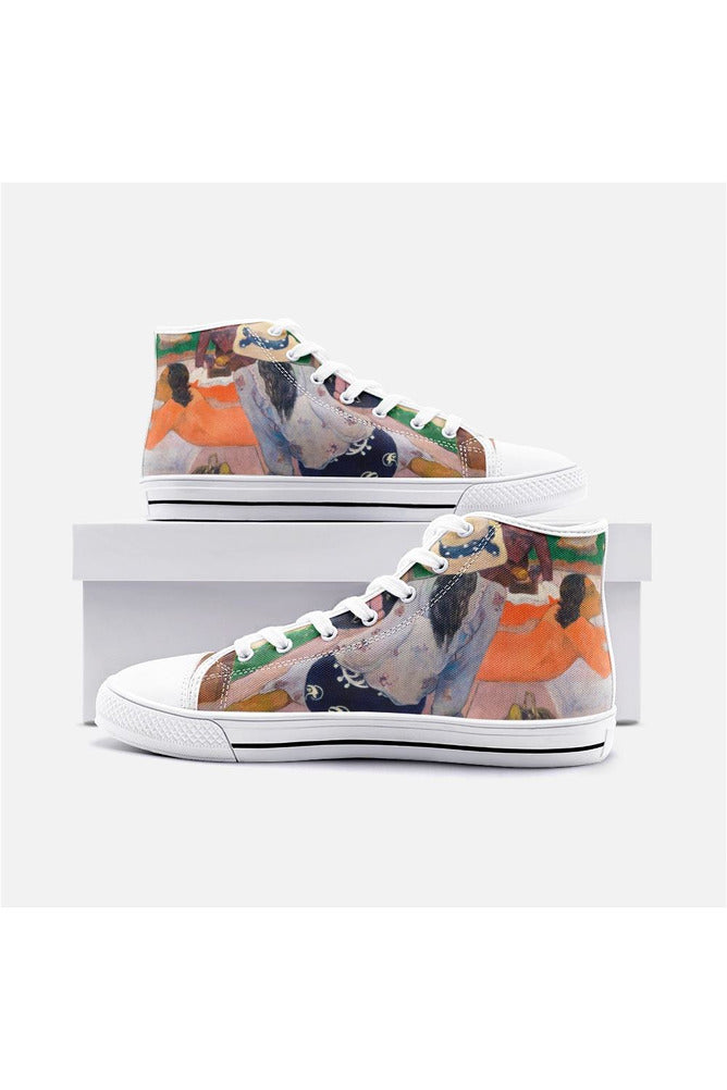 Unisex High Top Canvas Shoes - Objet D'Art