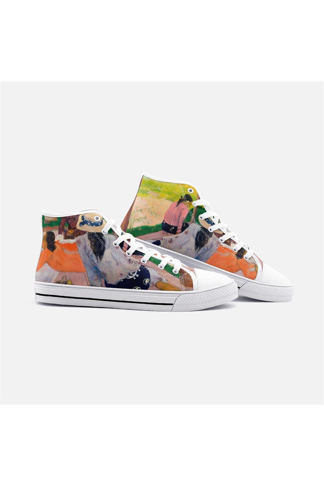 Unisex High Top Canvas Shoes - Objet D'Art