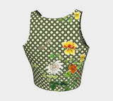 Floral  Crop Top - Objet D'Art