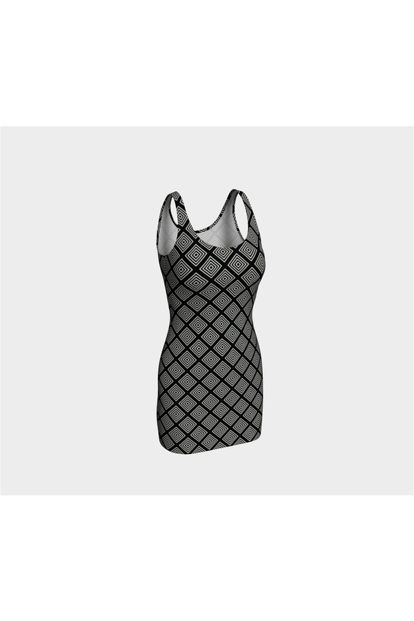 Diamond Silhouette Bodycon Dress - Objet D'Art Online Retail Store