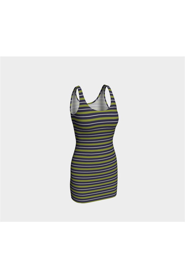 Pepper Stem Striped Bodycon Dress - Objet D'Art