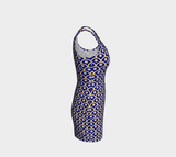Daisies and Shells Bodycon Dress - Objet D'Art