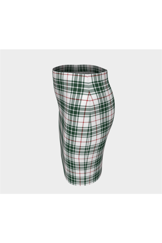 Holiday Plaid Fitted Skirt - Objet D'Art