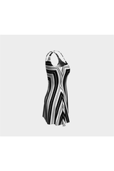 Bold Stripe Flare Dress - Objet D'Art Online Retail Store