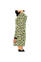 leopard tunic hood All Over Print Hoodie Mini Dress (Model H27) - Objet D'Art