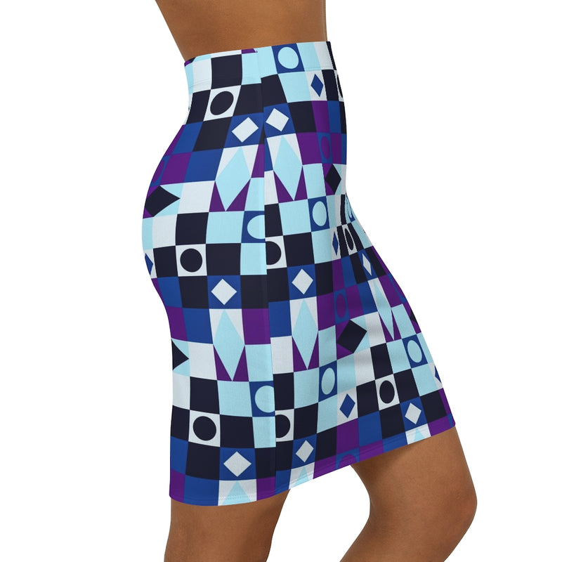 Women's Mini Skirt - Objet D'Art