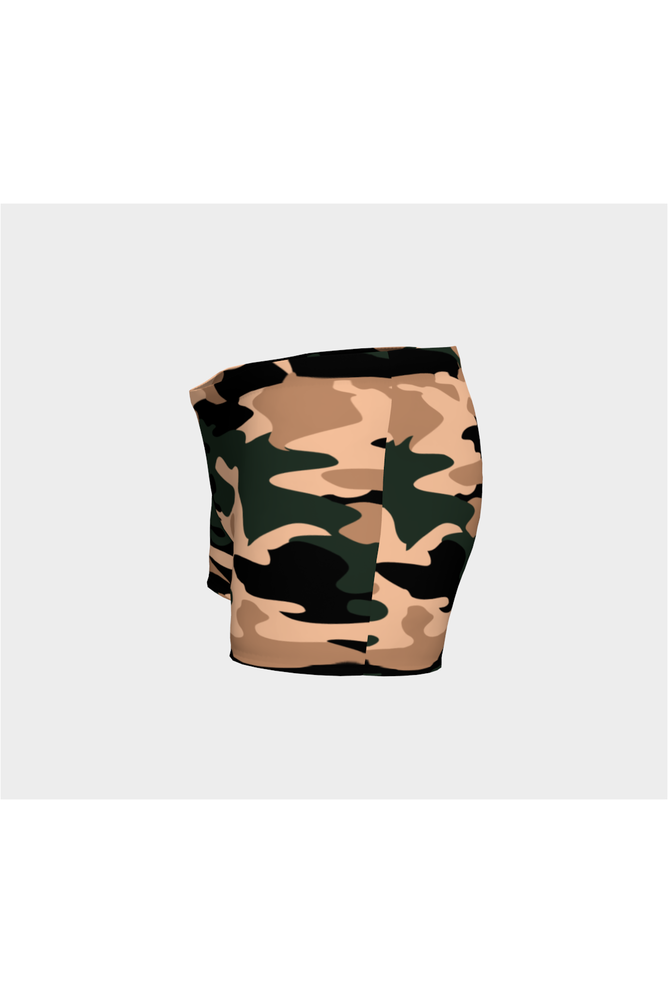 Nude Tone Camouflage Shorts - Objet D'Art