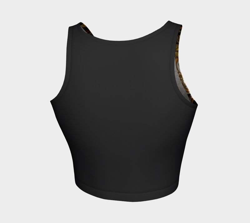 La Plume Athletic Crop Top - Objet D'Art