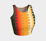 Groovy Athletic Crop Top - Objet D'Art