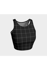 Checkered Crop Top - Objet D'Art