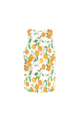 orange back All Over Print Tank Top for Women (Model T43) - Objet D'Art