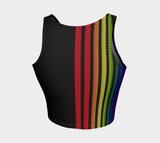 Fraunhofer Spectral Lines Athletic Crop Top - Objet D'Art