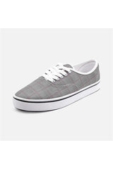 Houndstooth Unisex Canvas Sneakers - Objet D'Art