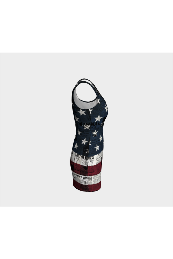 Women's Suffrage USA Bodycon Dress - Objet D'Art