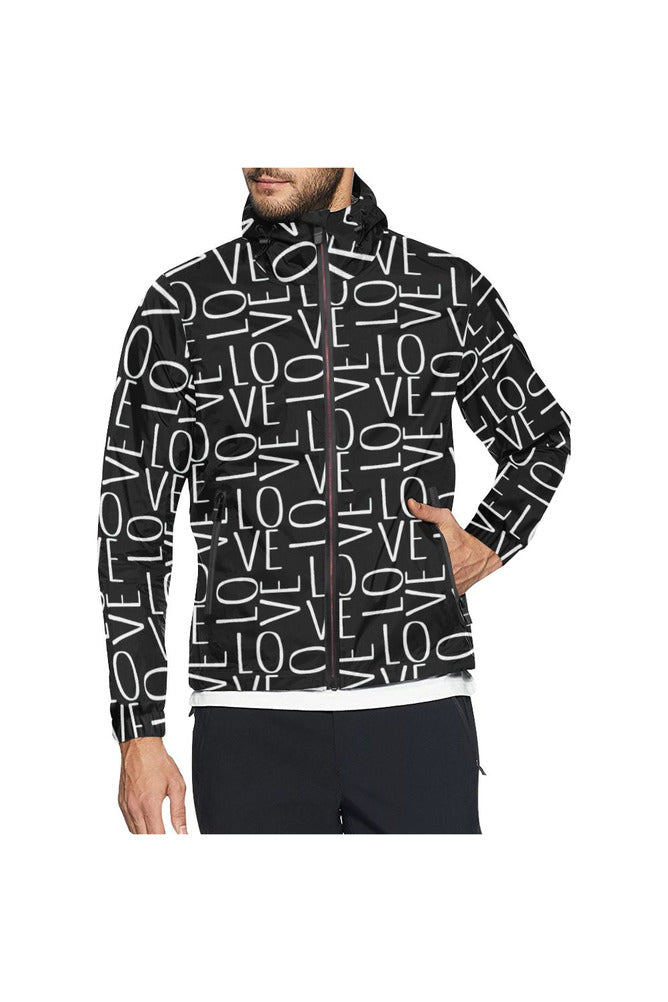 Loving You Unisex Windbreaker - Objet D'Art