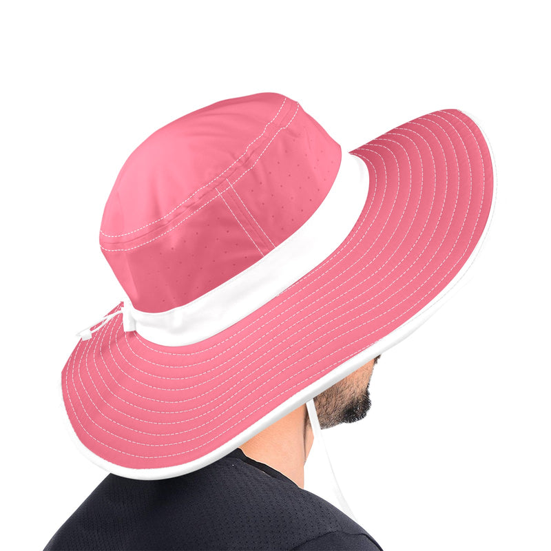 Wide Brim Bucket Hat - Objet D'Art