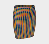 Geo Storm Fitted Skirt - Objet D'Art