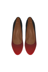 Fade Red to Black Women's High Heels - Objet D'Art Online Retail Store