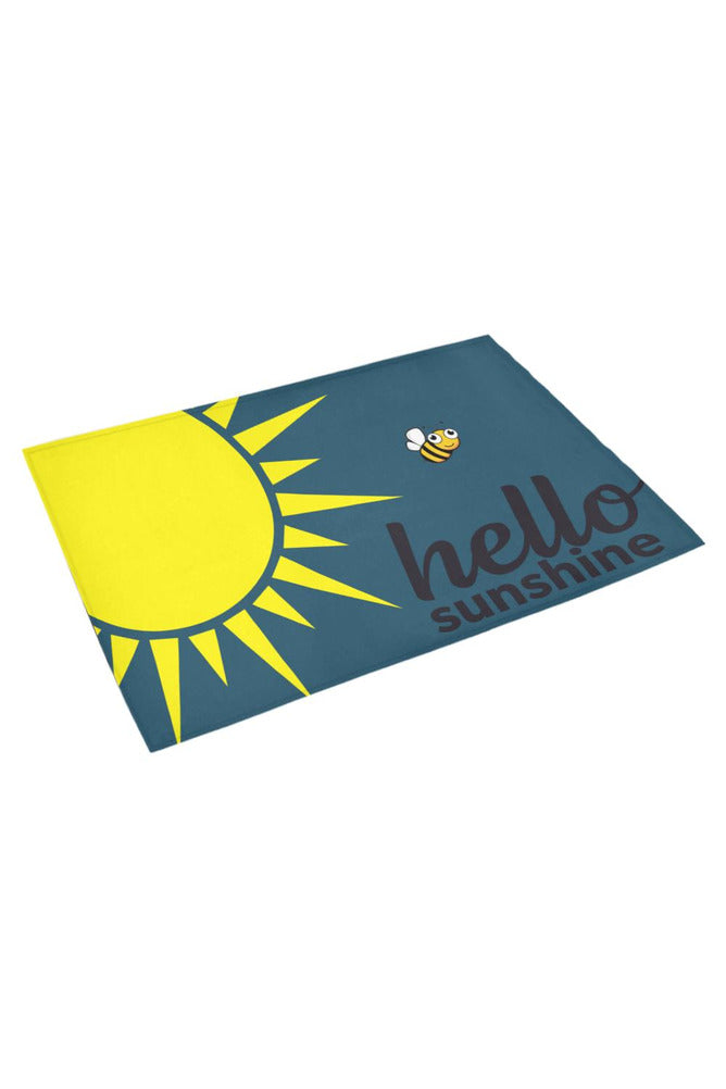 Hello Sunshine Azalea Doormat 30" x 18" - Objet D'Art