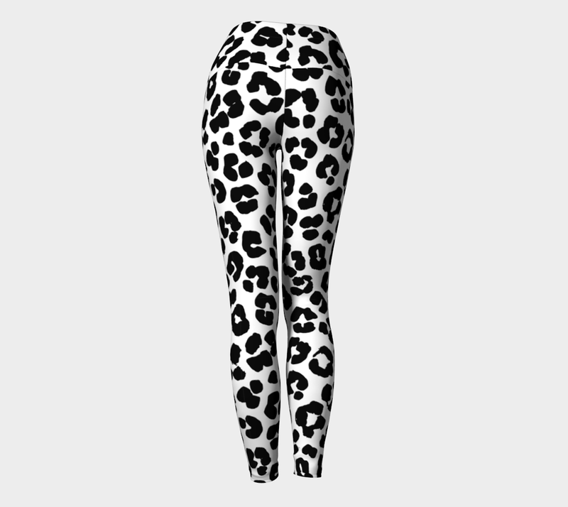 Leopard Print Yoga Leggings - Objet D'Art