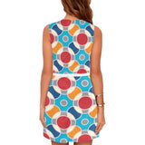 atomic angel Eos Women's Sleeveless Dress (Model D01) - Objet D'Art