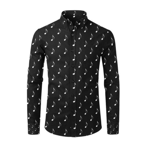 Noteworthy Men'Casual Dress Shirt - Objet D'Art