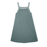 heart wheels print Drawstring Neck Sleeveless Dress (Model D68) - Objet D'Art