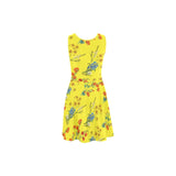 yelllow wildflowr africa Atalanta Sundress (Model D04) - Objet D'Art