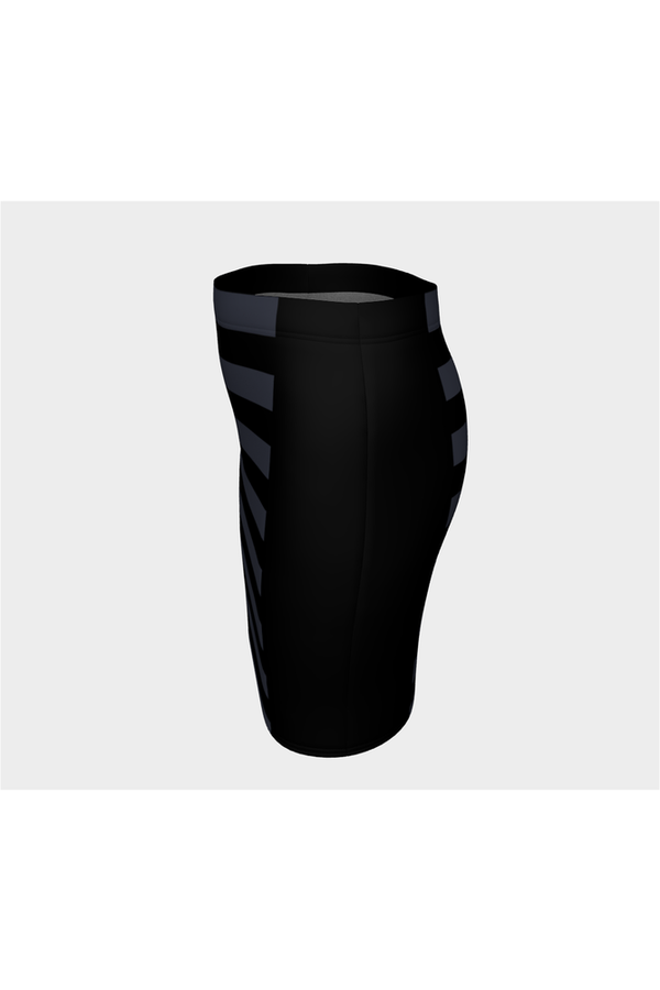 Striped Fitted Skirt - Objet D'Art