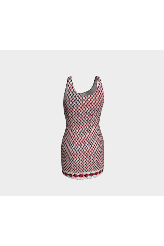 Lady Bug Bodycon Dress - Objet D'Art