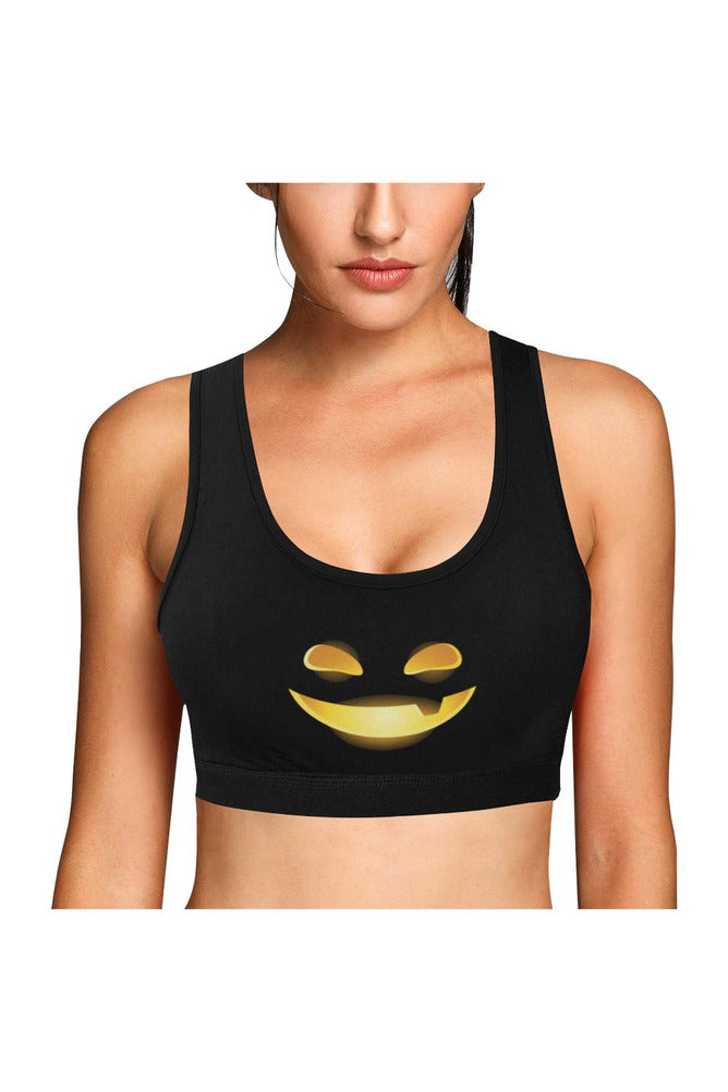 Glowing Grin Sports Bra - Objet D'Art