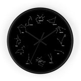 Reloj de pared constelaciones del zodiaco - Objet D'Art