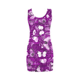 butterfly print 2 a Medea Vest Dress (Model D06) - Objet D'Art