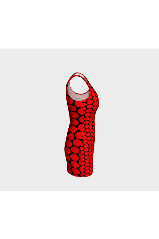 Oval Time Bodycon Dress - Objet D'Art