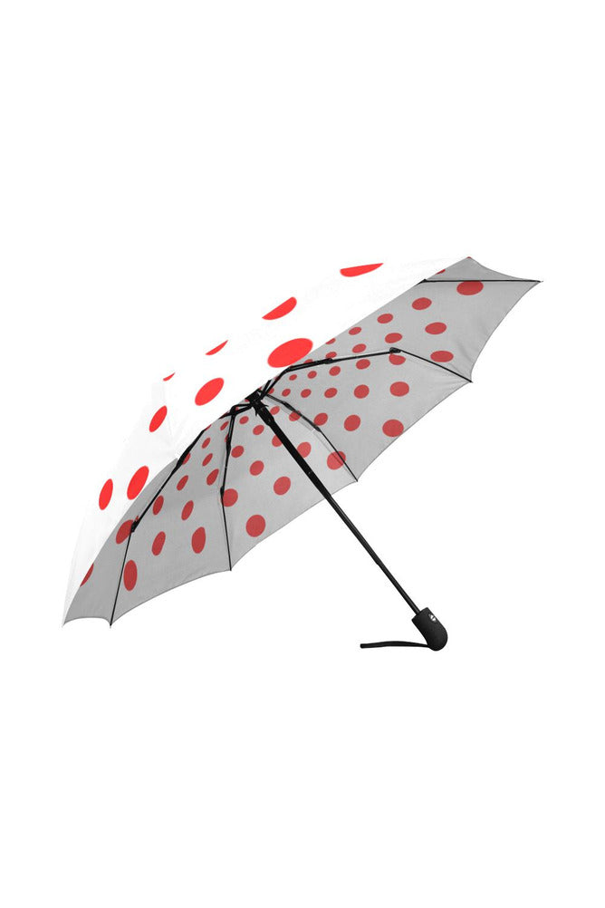 Polka Dot Spiral Auto-Foldable Umbrella - Objet D'Art