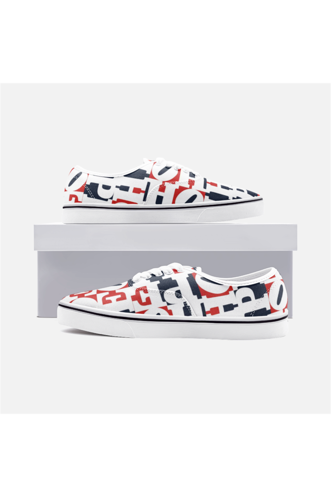 American Hope Unisex Canvas Sneakers - Objet D'Art