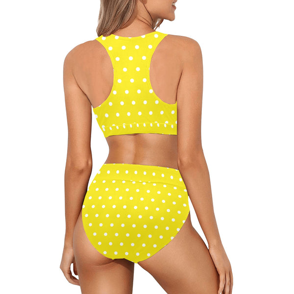 cheribum green Crop Top Bikini Set (Model S21) - Objet D'Art