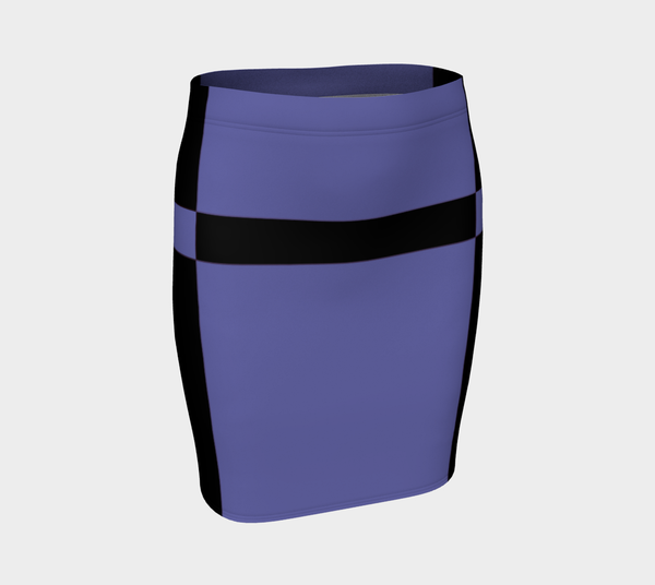 Periwinkle Fitted Skirt - Objet D'Art