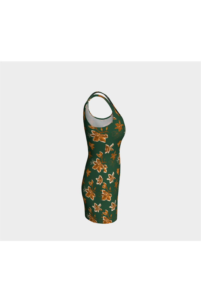 Fall Flare Bodycon Dress - Objet D'Art