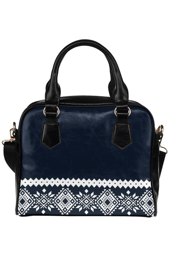 Lace Accented Shoulder Handbag - Objet D'Art
