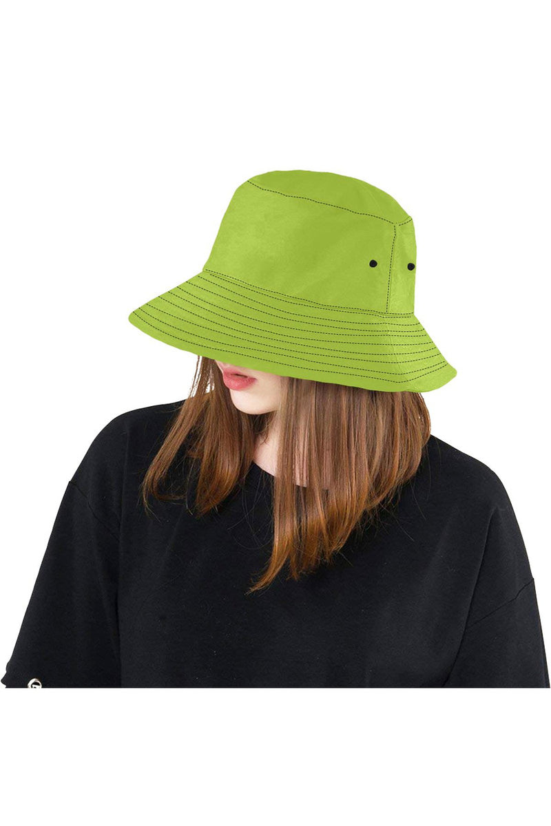 Bright Green Bucket Hat - Objet D'Art