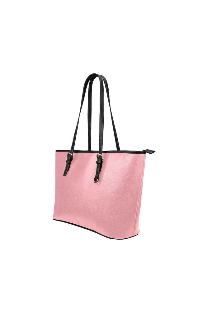 Pink Leather Tote Bag/Small - Objet D'Art