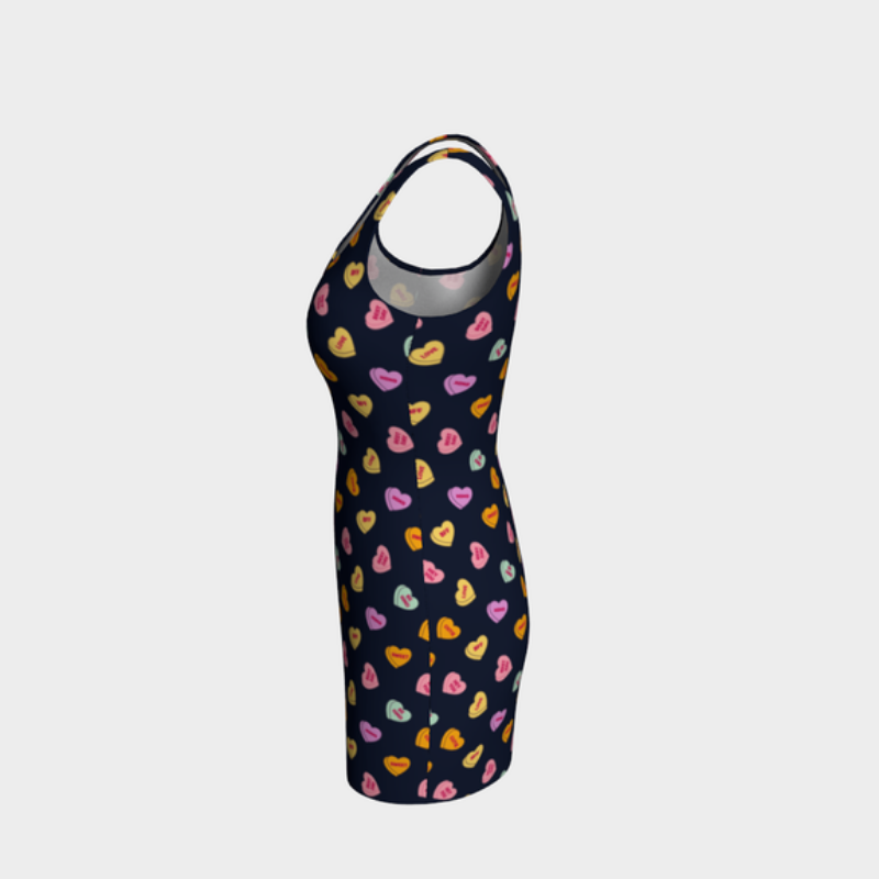 My Funky Valentine Bodycon Dress - Objet D'Art