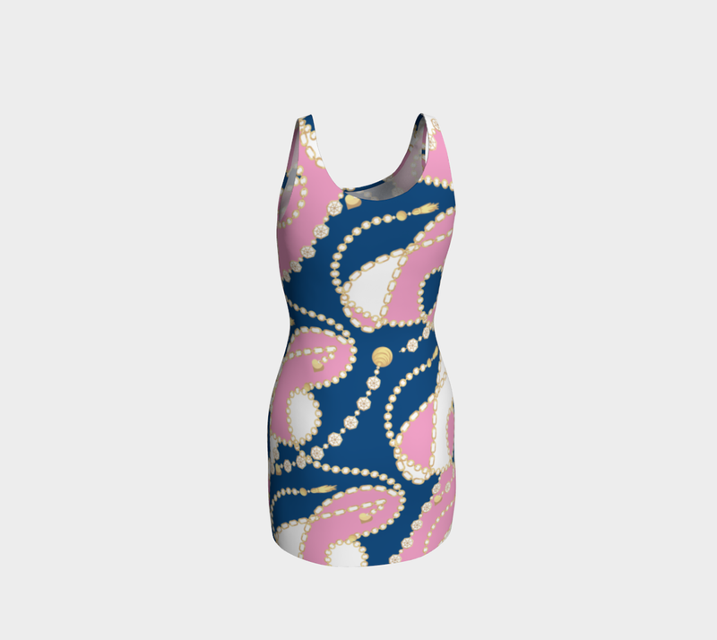 Chained Maiden Bodycon Dress - Objet D'Art