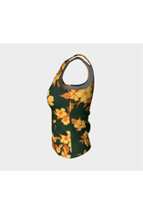 Floral Fitted Tank Top - Objet D'Art